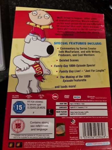 Family Guy DVD