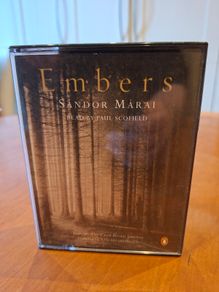 Embers Sandor Marai audiobook cassette tape