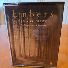 Embers Sandor Marai audiobook cassette tape