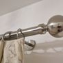 ! PRICE DROP ! Luxury Curtain Set with Poles & Tiebacks Image 5