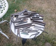 mix of vintage tools