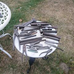 mix of vintage tools