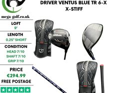 Wilson Dynapower LS 2025 Driver / 9 Degree / Ventus Blue TR 6-X X-Stiff