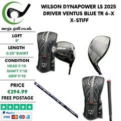Wilson Dynapower Carbon 2023 Driver / 10.5 Degree / Hzrdus RDX Smoke 6.0 50g Stiff