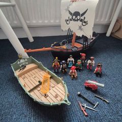 palymobil pirate ships and figures