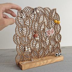 Wooden Jewellery Oganiser