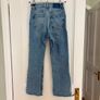 Cropped Flare Jeans Bershka Image 5