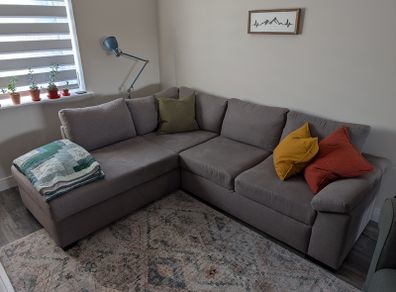 Home Gallery Corner Sofa Bed with Storage - Excellent Condition