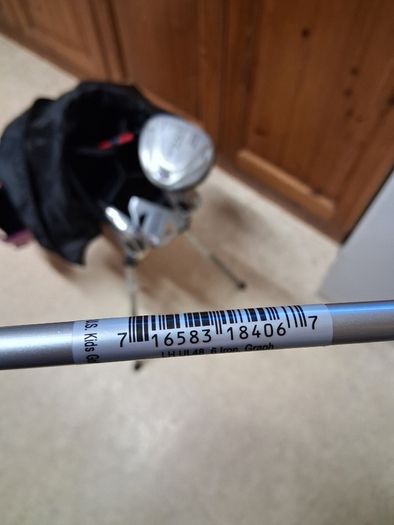 Golf Clubs. US Kids Golf Set.Left Handed .Age 7 To 8 Years Old. Girls Set.. In As New Condition. Collect In Dublin Or Receive Via Post.