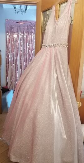 Pink sparkly Dress
