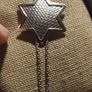 Six Pointed Star Lariat Necklace Image 5
