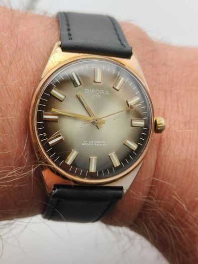 Vintage Bifora 115 Mechanical Watch Made in Germany