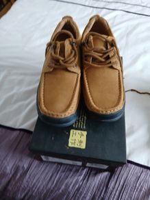 man's leather shoes