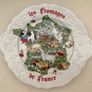 Vintage French Cheese Platter Image 2