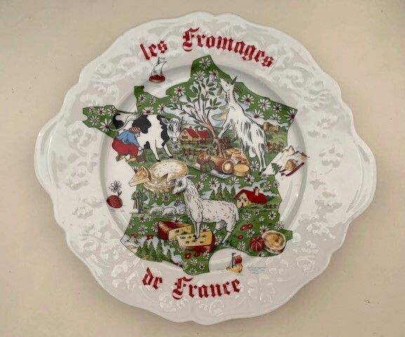 Vintage French Cheese Platter