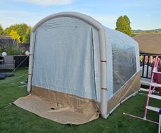 Quechua Air Seconds Base Connect Fresh Inflatable Living Room 6 berth tent