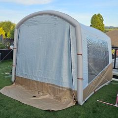 Quechua Air Seconds Base Connect Fresh Inflatable Living Room 6 berth tent