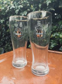Warsteiner beer glasses