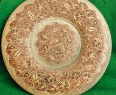 Vintage Brass  Moroccan Wall Pate