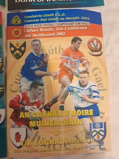 2002 Ulster GAA Football Programme Bundle