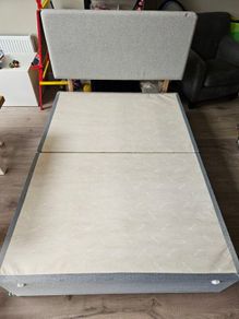 divan bed base and headboard