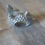 silver metal pewter napkin holders Image 4