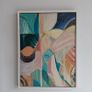 Large Original Abstract Painting Contemporary Art Modern Irish abstract art Framed Warm Art Deco Art Image 8