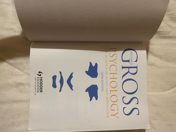 Psychology The Science of Mind and Behaviour Richard Gross