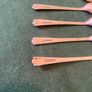 Art Deco Yeoman Plate Dessert Spoons Image 5