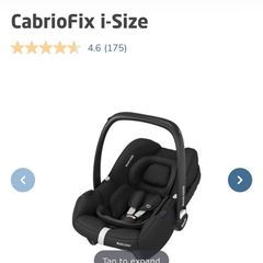 Maxi Cosi Cabriofix car seat + base