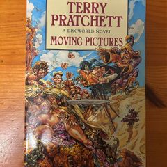 Fantasy book:'Moving Pictures' by Terry Pratchett