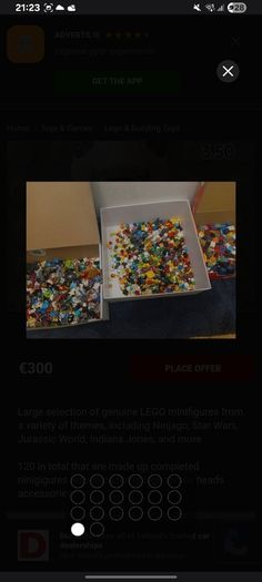 Lego 23kg for 200e / selling figures separately 120 for 300e
