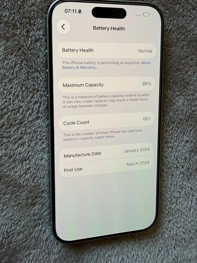 iPhone 15 Pro Titanium 128GB