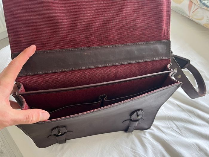 Cravar - Leather messenger bag