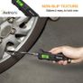 Digital Tyre Pressure Gauge, 230 PSI RV Heavy Duty Dual Head Stainless Steel Made for Truck Car with Larger Backlit LCD and Flashlight Image 3
