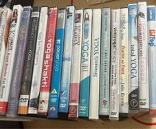 19 yoga and Pilates DVDs