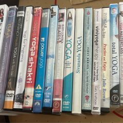 19 yoga and Pilates DVDs