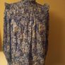 & Other Stories Smocked Blouse 36 uk 8 10 Image 4