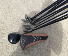 Left hand golf clubs starter set for sale Mizuno
