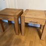Oak Side Tables Image 3