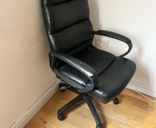 Leather office chair