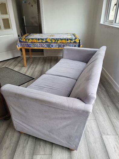 Vintage compact 3 seater sofa from the iconic Habitat store//.