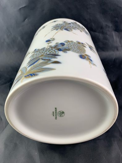Mid Century Hutschenreuther Floral Pattern Vase