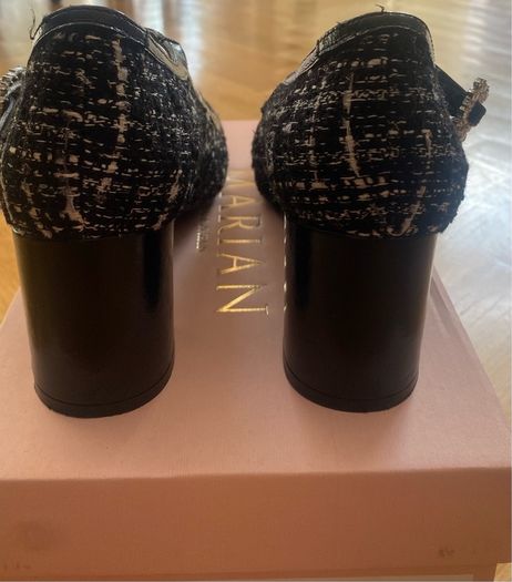 Marian Mary-Jane tweed shoes