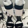 Misguided Oversized Buckle Block Heel Image 2
