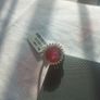 3.5 Carat Ruby and diamond ring with papers Image 5