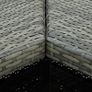 Corner Bar Table Grey 100x50x105 cm Poly Rattan Image 4