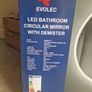 Led Mirror  Bathroom  Circular  Mirror  with Demister Image 2
