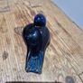 Cobalt Blue Glass Bird Paperweight Image 3