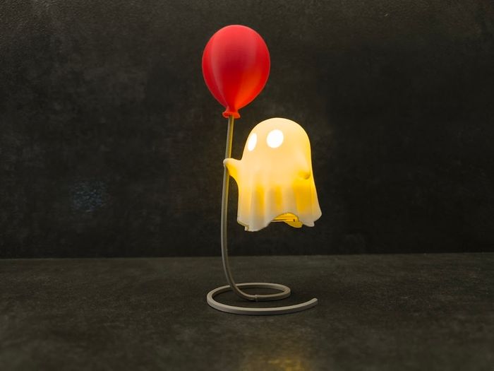 Floating Ghost Balloon Lamp